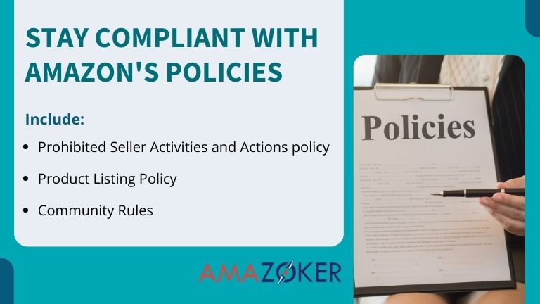 Familiarize yourself with Amazon's policies and guidelines to avoid complications