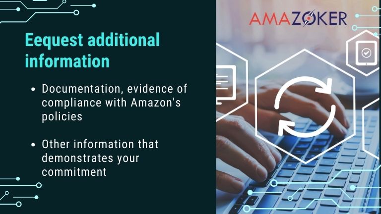 Check email and seller account for any updates or requests for additional information