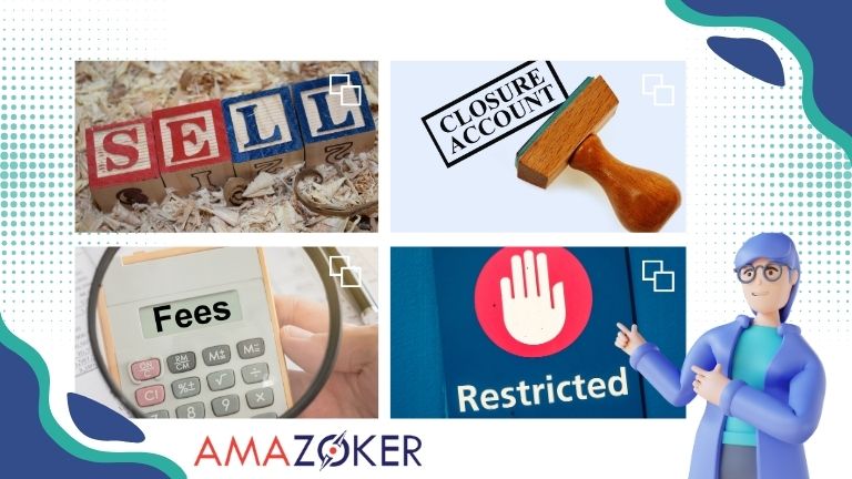 There are several consequences when closing Amazon seller account