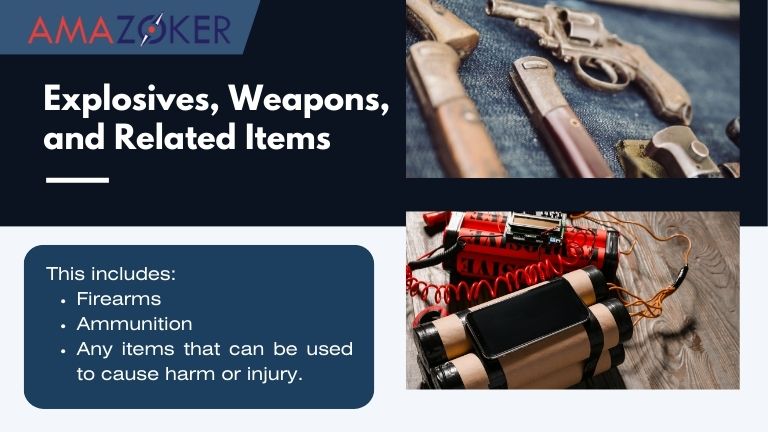 Amazon bans the sale of firearms, ammo, and related items