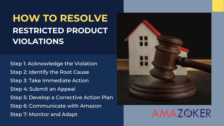 Strategies for Resolving Violations of Restricted Products