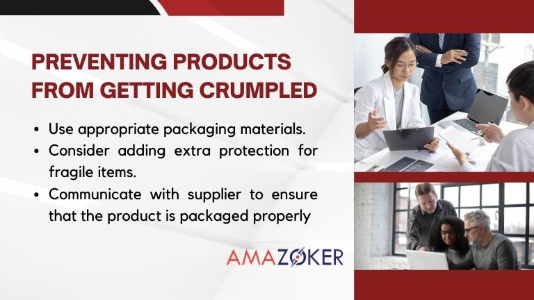 Advices to prevent the damage to your product during shipping