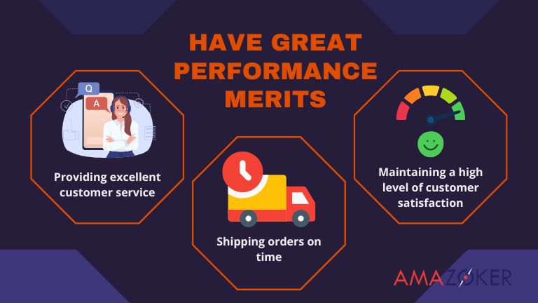 Maintain a strong sales record to increase chances of getting ungated