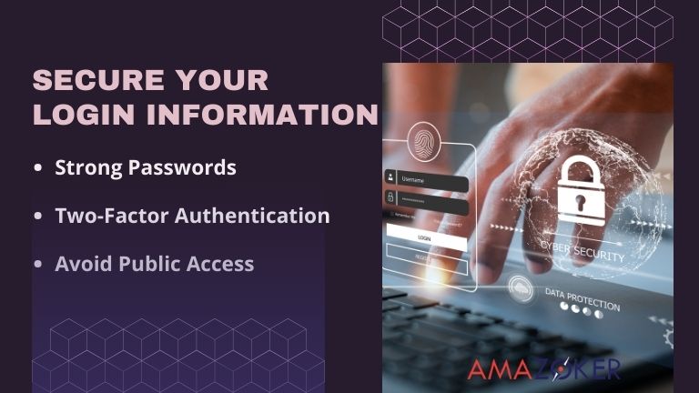 Protecting your login details is crucial for safeguarding your personal accounts