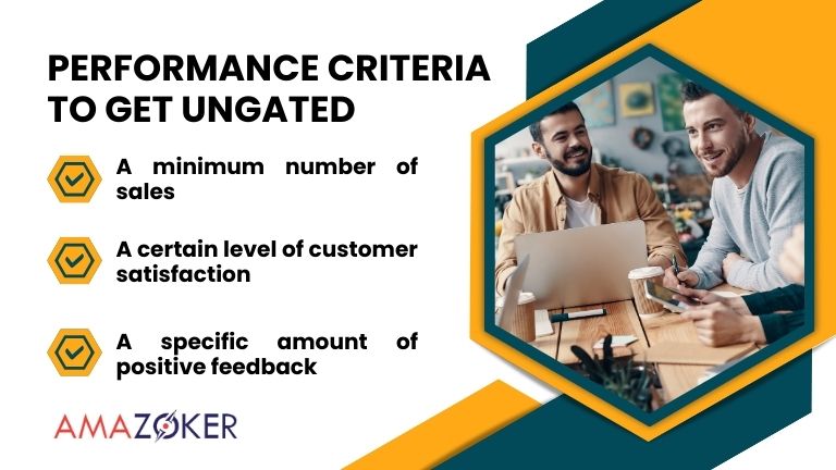 There are three performance criterias to get ungated