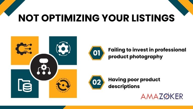 Two common mistakes make listings appear unprofessional and unappealing to customers